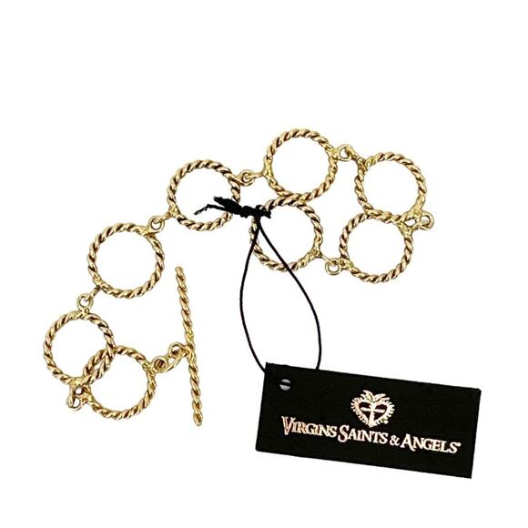 VIRGINS SAINTS & ANGELS VSA Magdalena Accessory in Gold - Picture 3 of 5